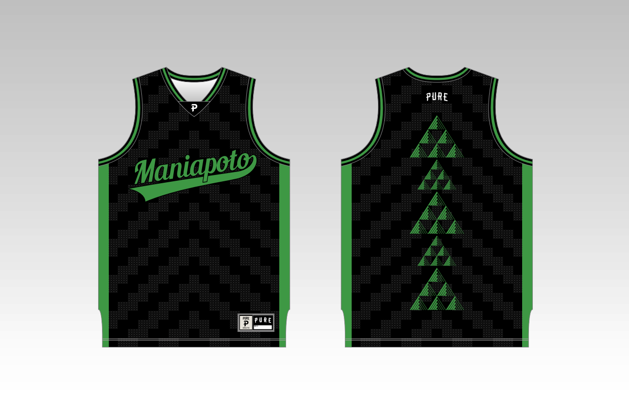 Maniapoto Basketball Singlet